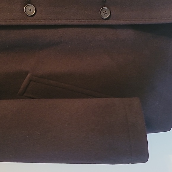 Jos A. Bank Black Dress Coat - Picture 3 of 8